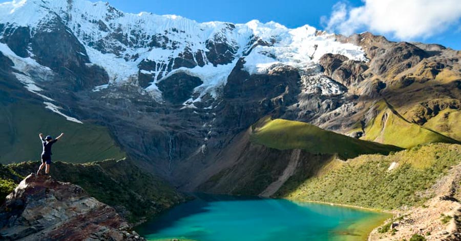 the imposing humantay lake lagoon