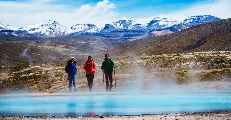 Candarave geysers Tacna