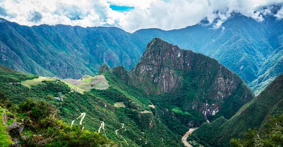 Machu Picchu from Intipunku view