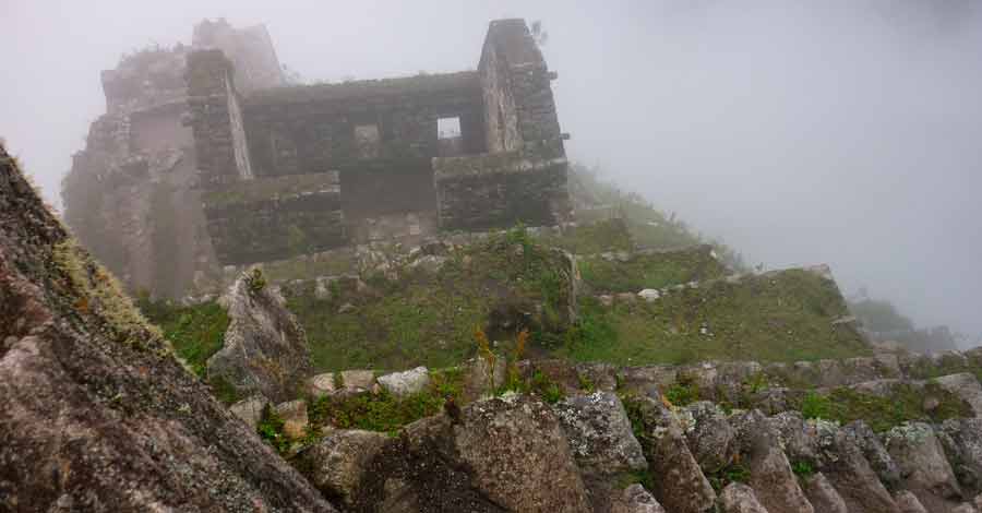 Huayna Picchu inca steps