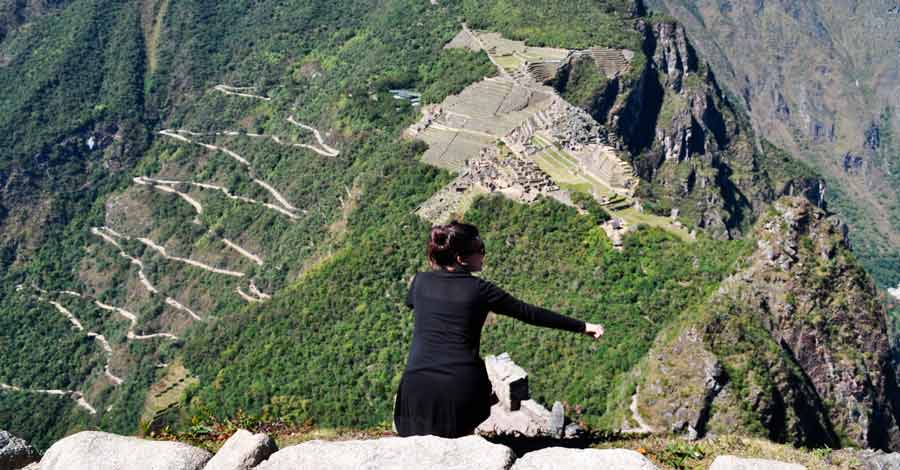 Machu Picchu Hike, Huayna Picchu view