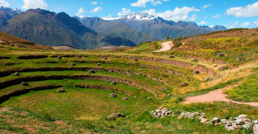 Moray Peru, Intiwatana Muyu in Sacred Valley