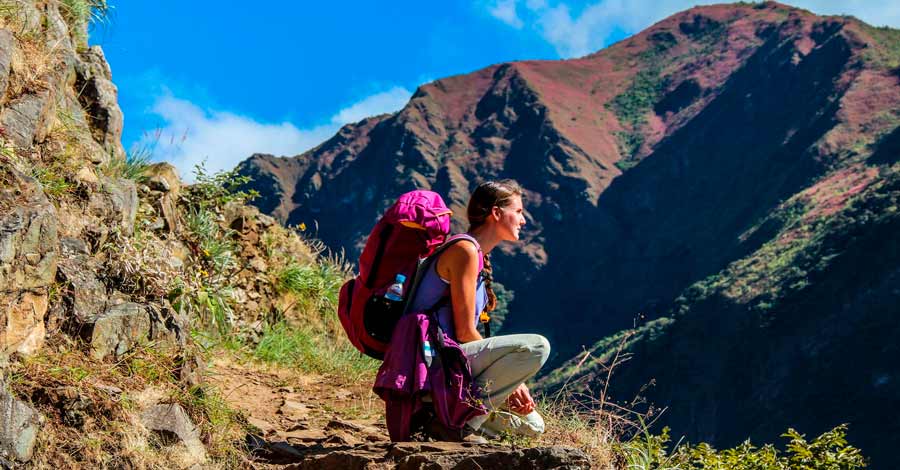 Altitude sickness on the inca trail