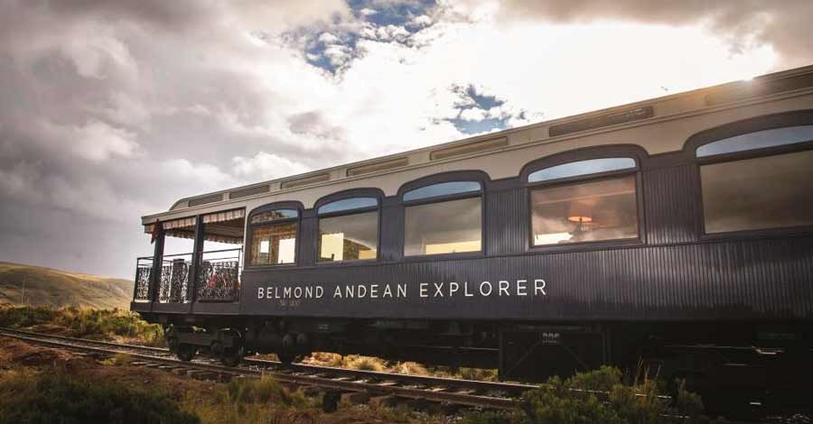 Luxury trains Belmont Andean Explorer train