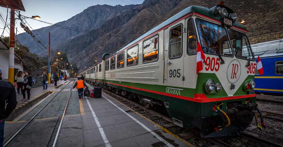 Inca Rail company - Ollantaytambo train station