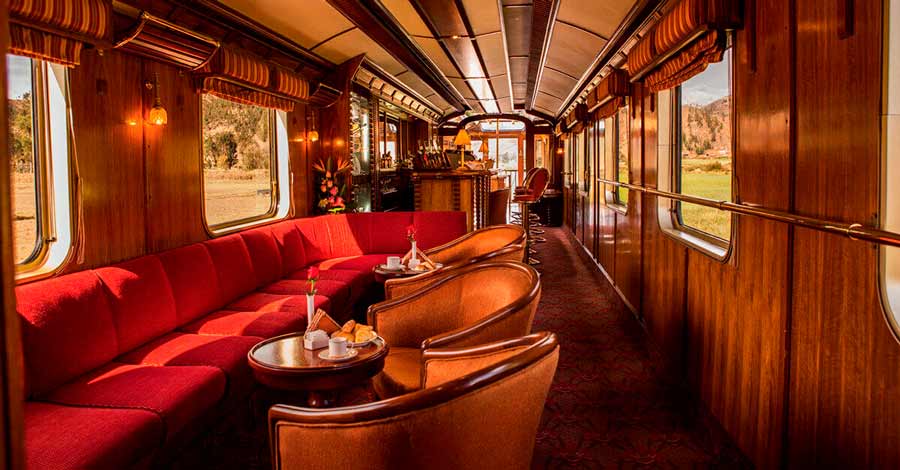 Luxury Trains - Hiram Bingham cabin Peru Rail