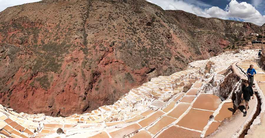 Maras salt mines in Peru