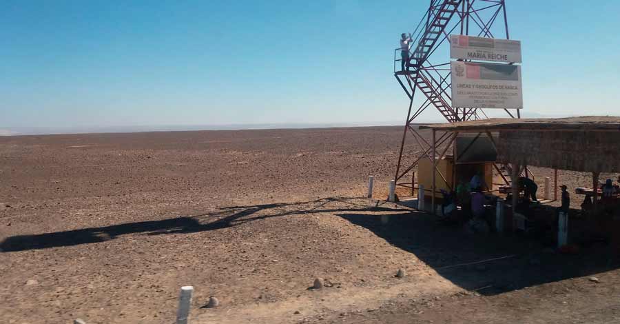 the desert of Nazca, Ica -Peru