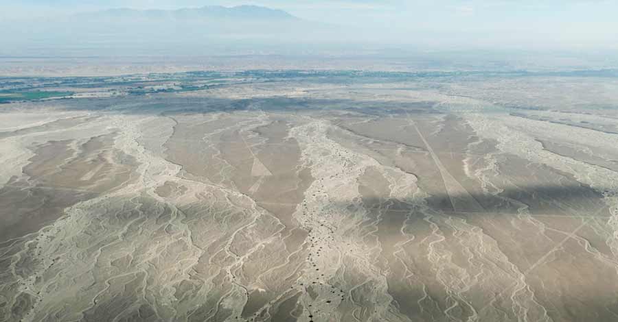 Nazca lines theories, route to Cahuachi