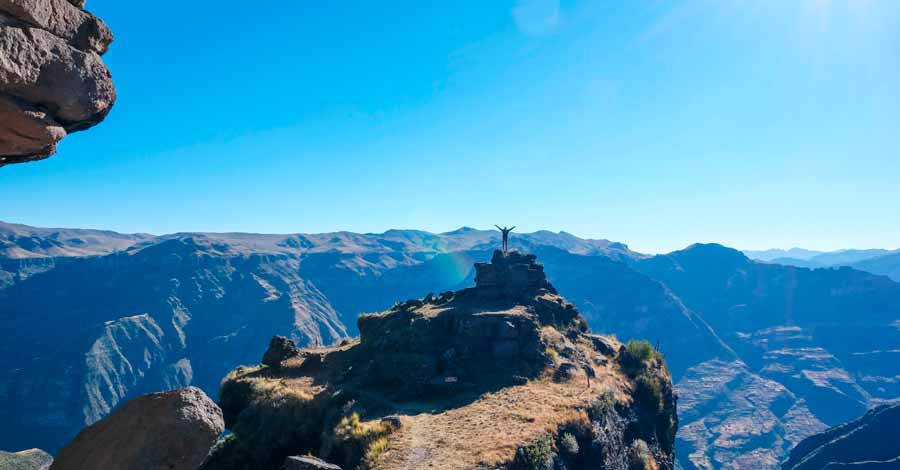 Waqrapukara view point