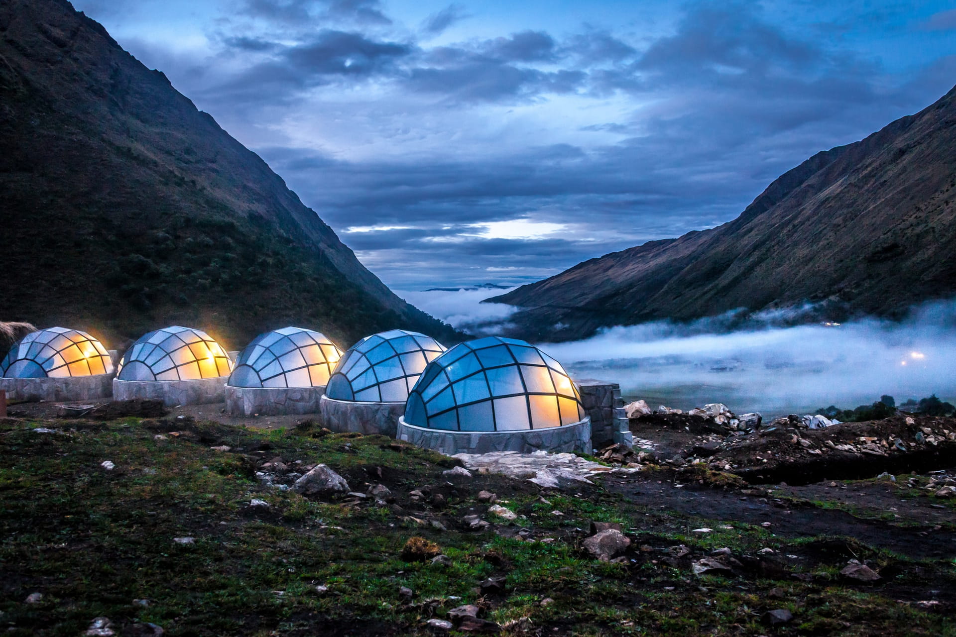 glamping camps in the Luxury Machu Picchu Trek