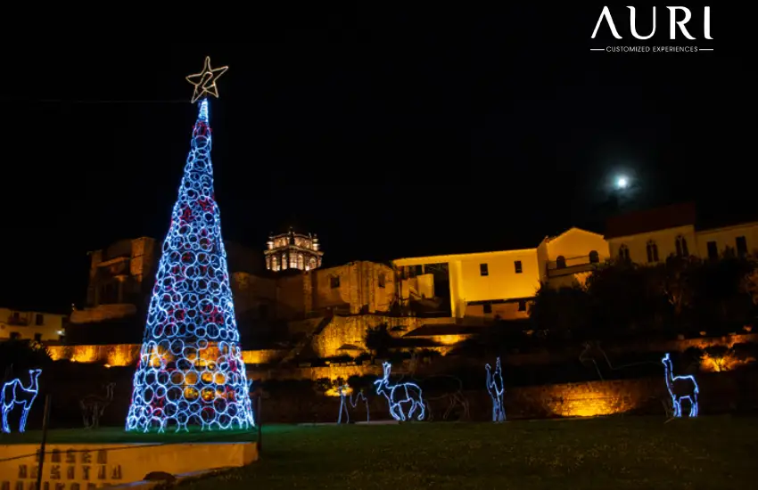 Christmas in Cusco Peru