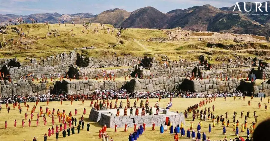 The sun feast in Cusco during the month of June: Inti Raymi