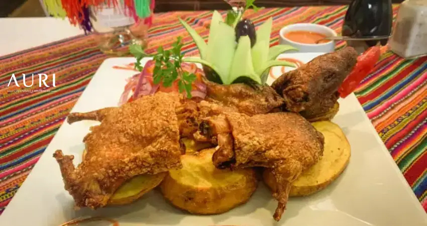 Peruvian Guinea Pig Dish Auri Peru Travel