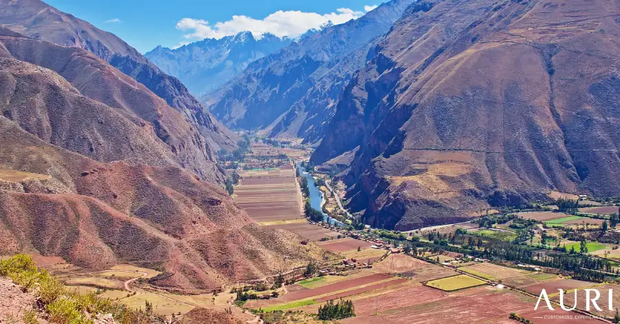 Sacred Valley of the Incas in Cusco-Peru