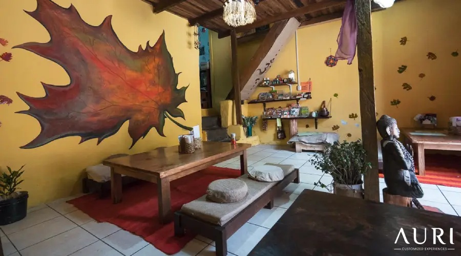 Vegan restaurants in Cusco: Vegan Temple restaurant in Cusco Peru