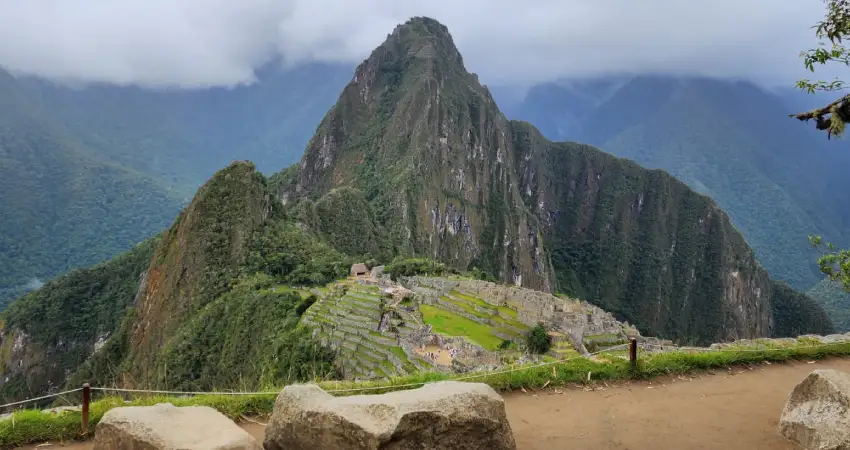 exploring Machu Picchu