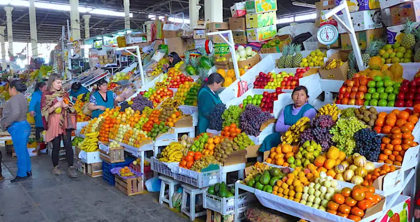 cusco city tour san pedro market