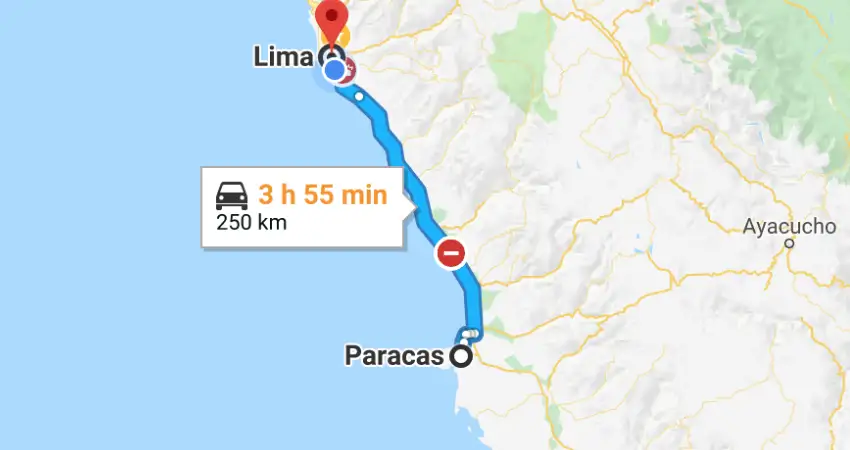 how to get to paracas national reserve