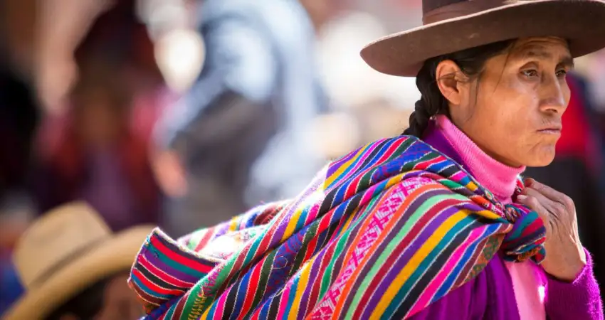 language in peru quechua woman