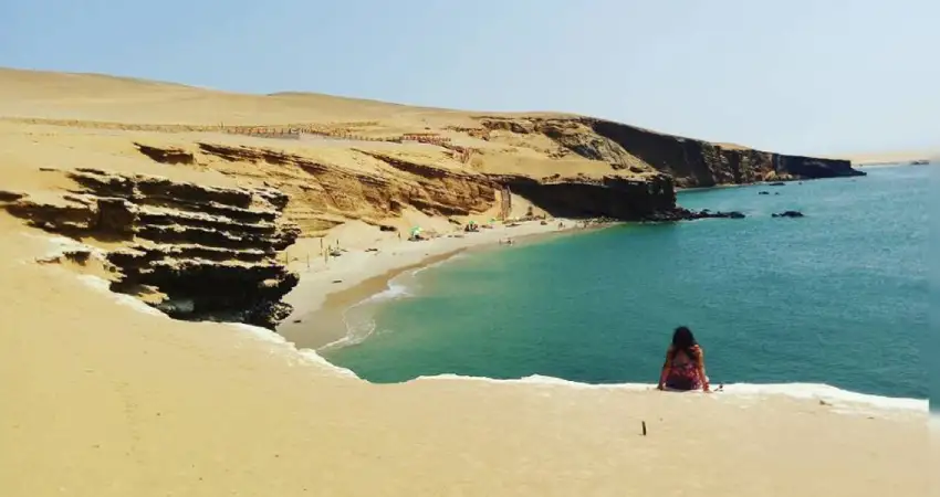 paracas national reserve raspon beach