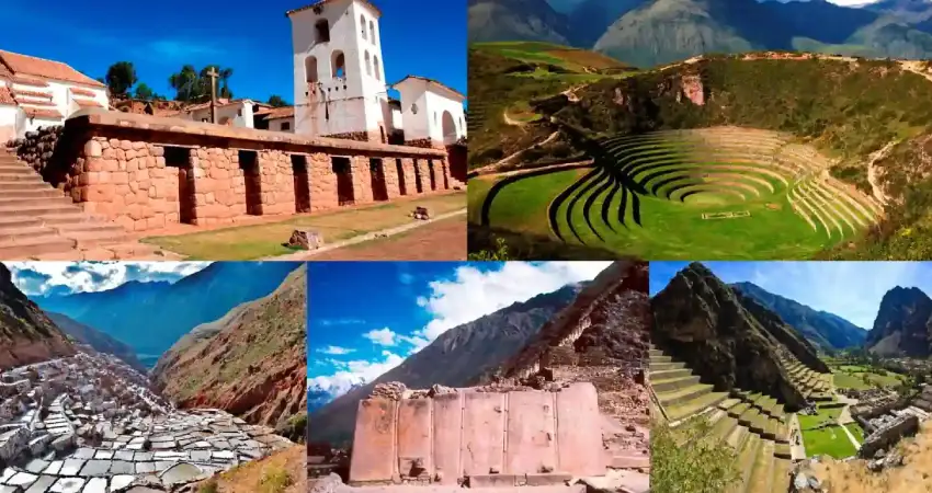 sacred valley Peru map