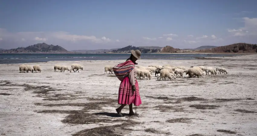 lake titicaca map climate