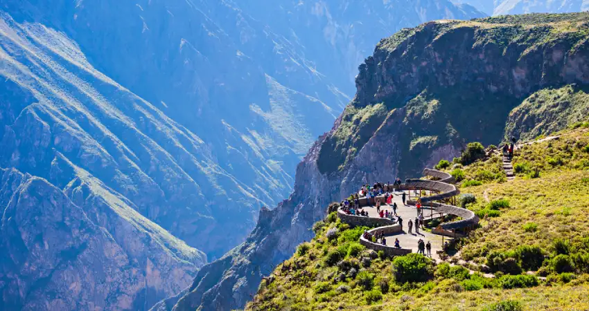 vacatio in peru colca canyon