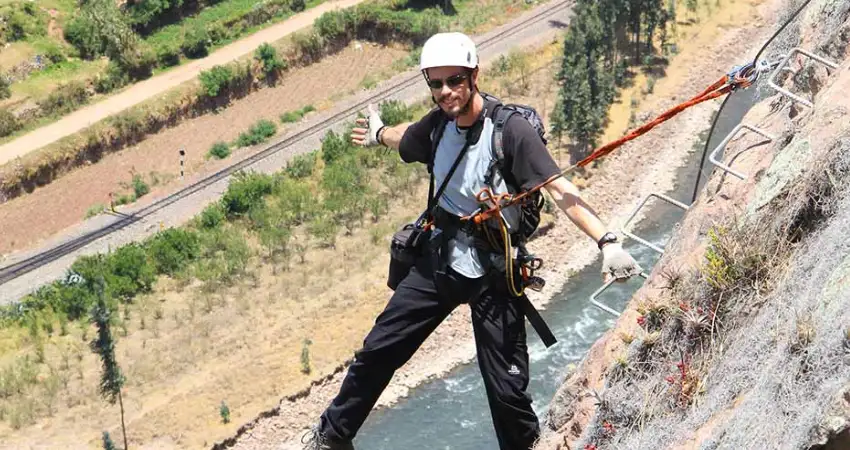 zip line sacred valley details