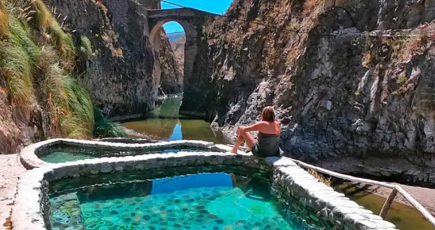 colca canyon hot springs cachapi