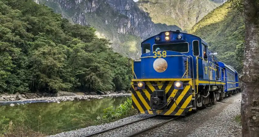 luxury travel to machu picchu on the rails of the train