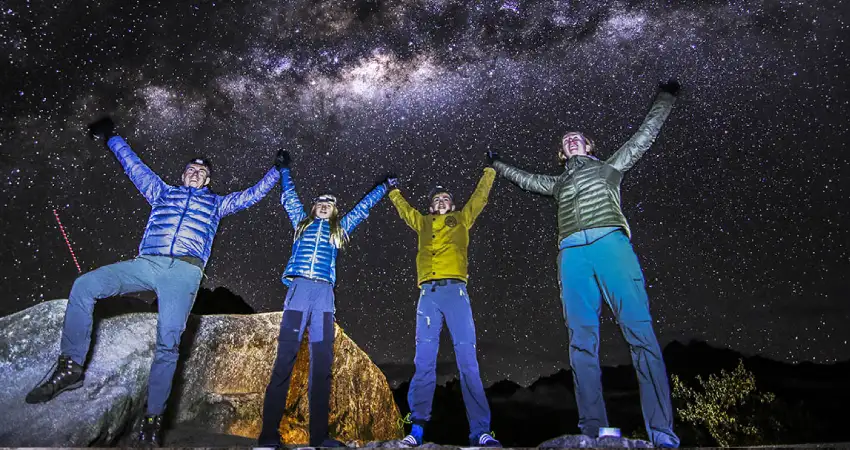 stargazing in peru inca trail