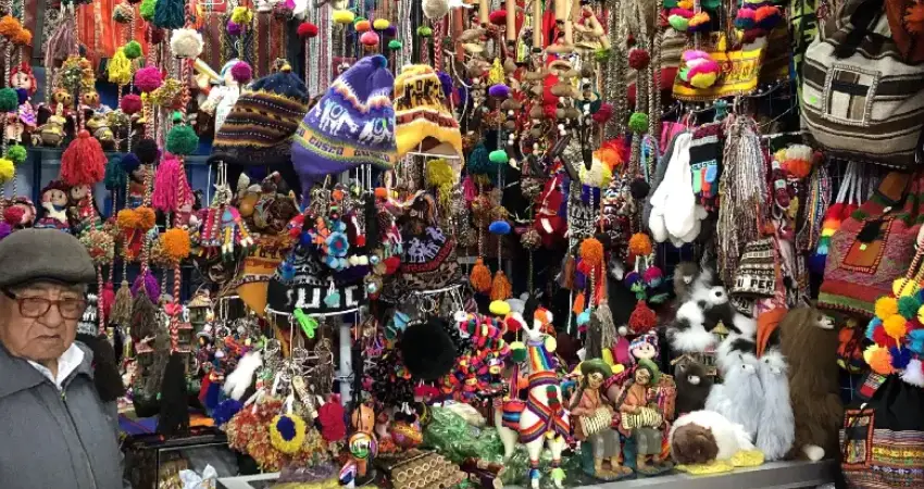 Handicraft Center Cusco san pedro market