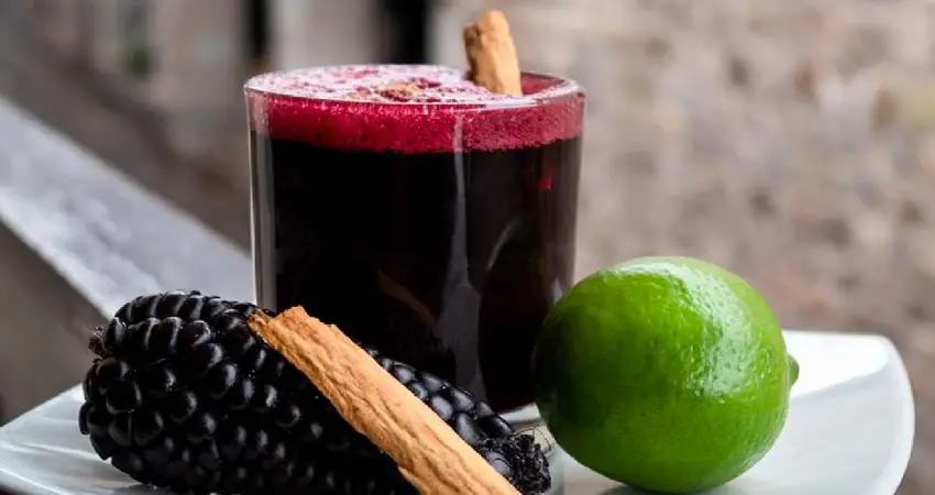 Peru purple corn chicha morada