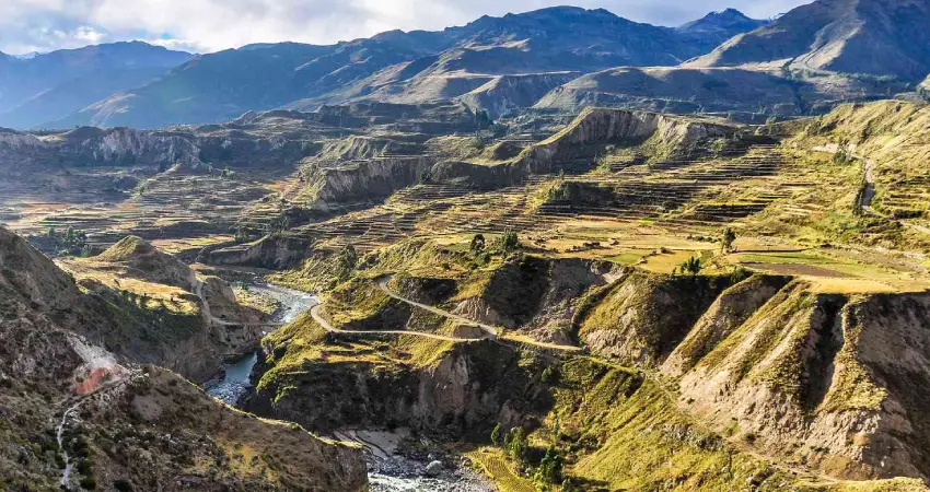 traveling to peru in april colca canyon