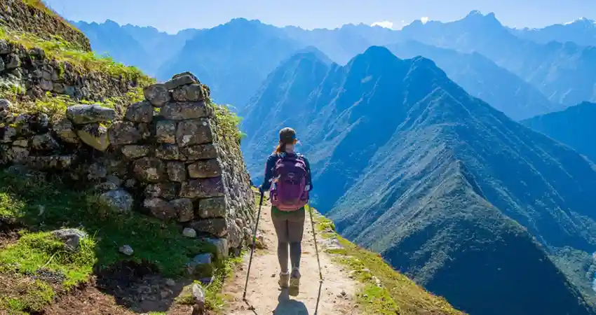 Trekking to Machu Picchu